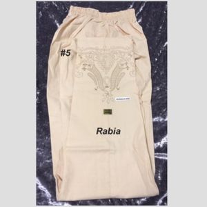Women Cotton Pants Embroidered Shalwar NWT